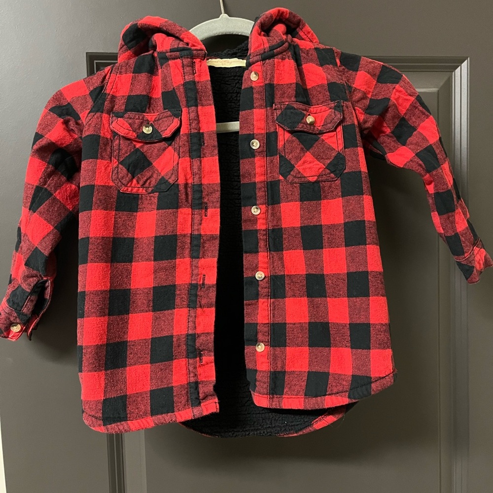Buffalo plaid shacket by Sweet Magnolia